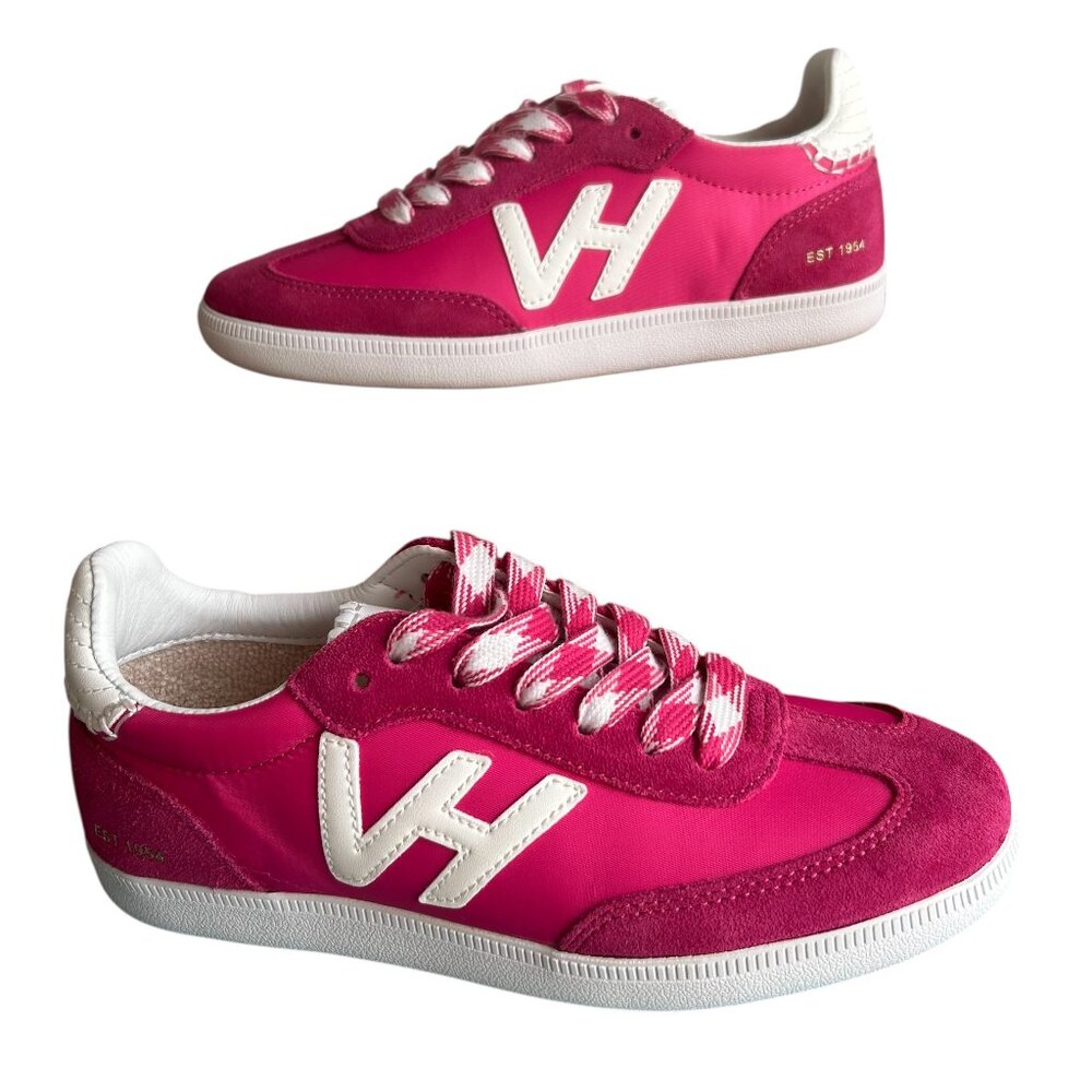 New Vintage Havana Crisp Hot Pink Fashion Sneakers Low Top Size 6.5 NEW WITH BOX